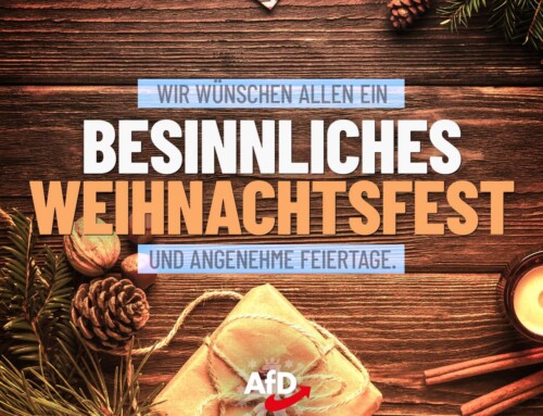 Weihnachtsgruß des Landesvorstands der AfD Thüringen